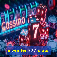 m.winter 777 slots